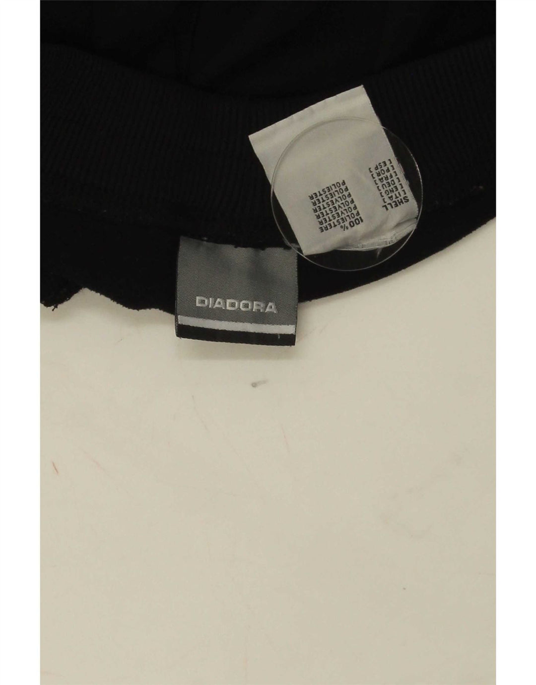 Diadora Pantalón Chándal Mujer ES 40 Mediano Negro Poliéster