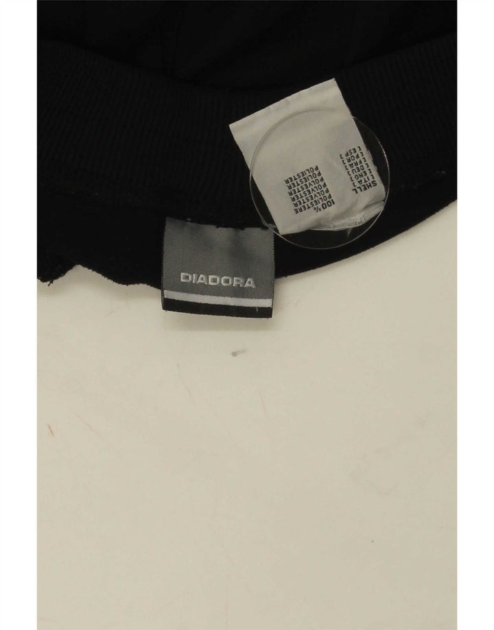 Diadora Pantalón Chándal Mujer ES 40 Mediano Negro Poliéster