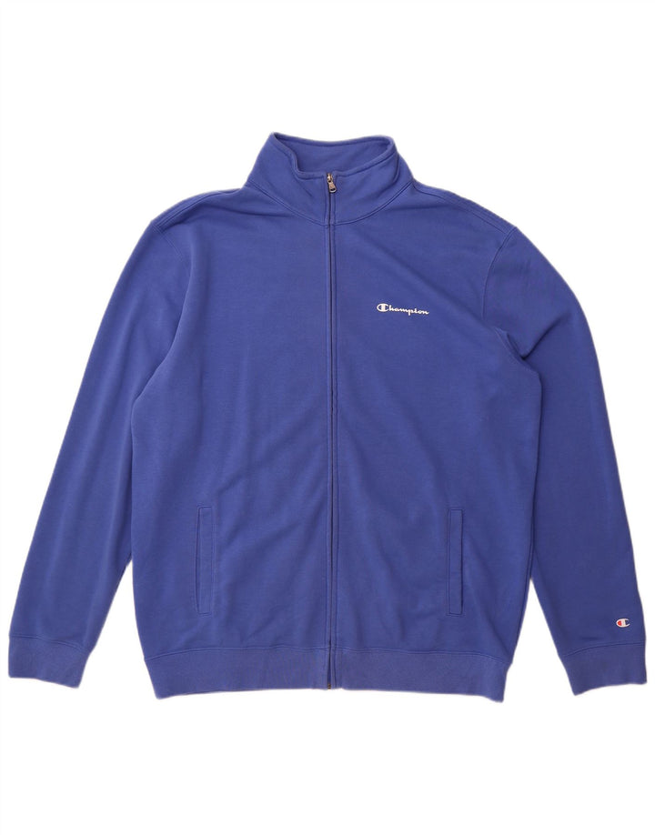 Champion Chaqueta De Chándal Para Hombre 3XL Algodón Azul
