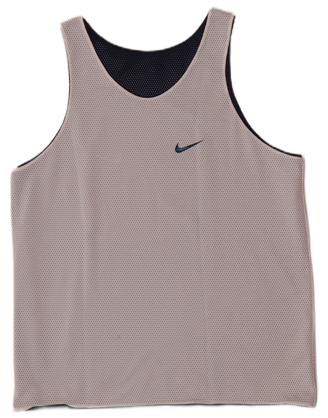 Nike Hombre Reversible Chaleco Top XL Azul Marino Poliéster