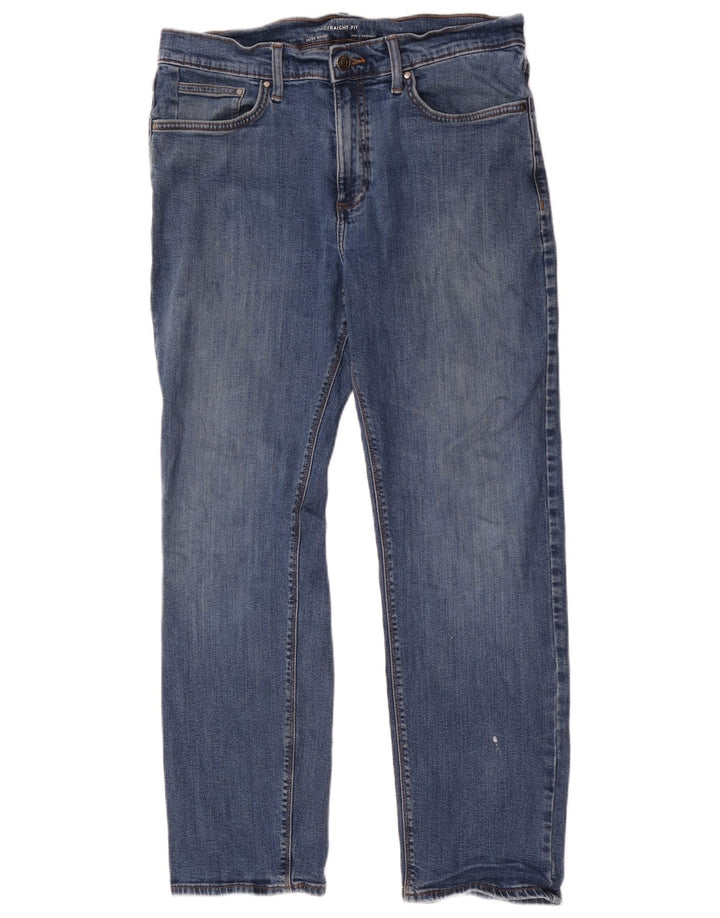 Marks & Spencer Vaqueros rectos para hombre W34 L29 Algodón azul