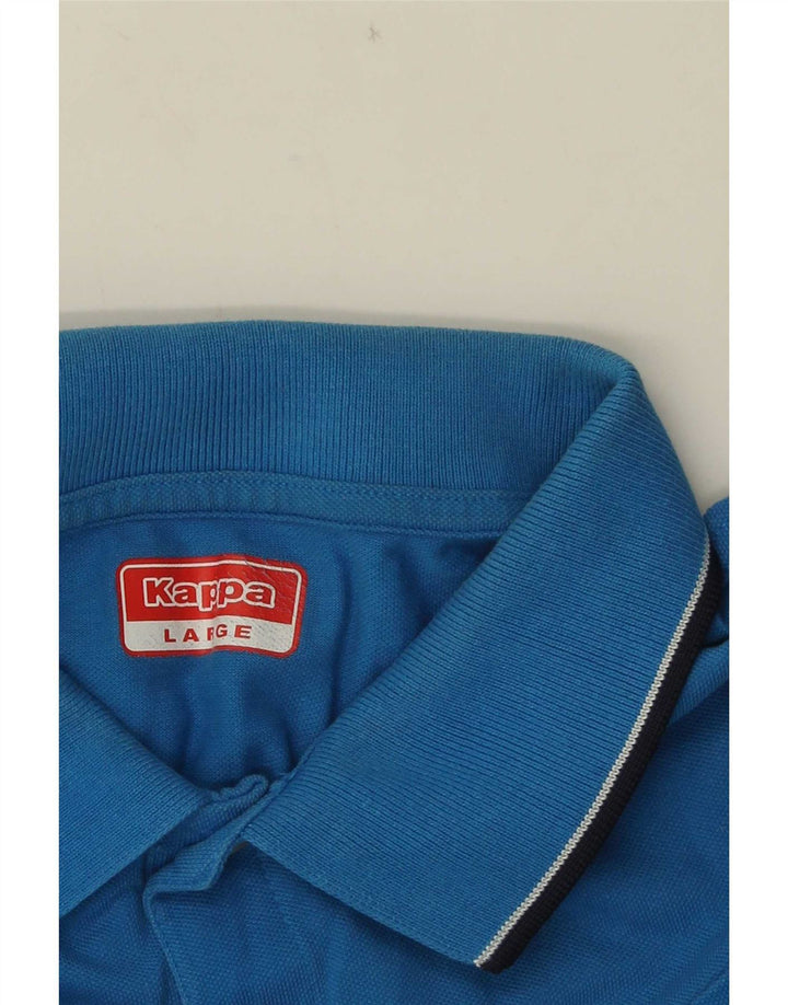 Kappa Polo Hombre Grande Rayas Azules