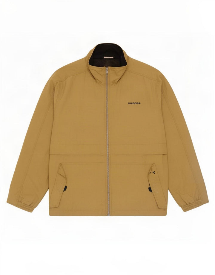 Diadora Chaqueta impermeable para hombre UK 40 Large Beige