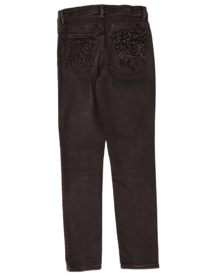 Vaqueros Trussardi Mujer Slim W27 L27 Gris Algodón
