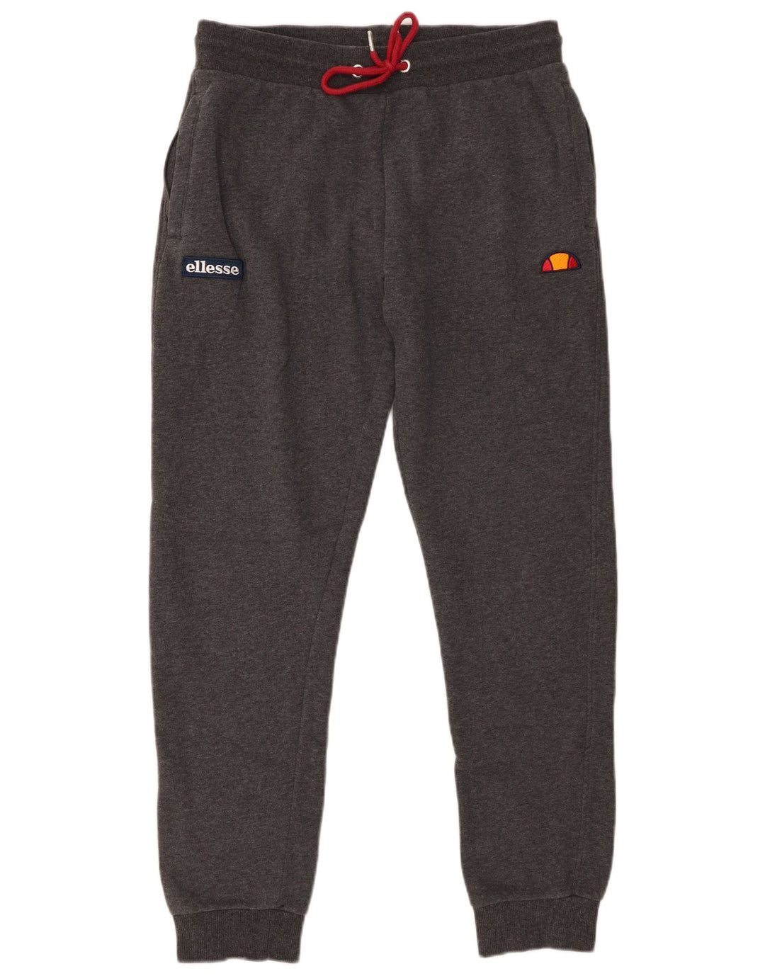 ELLESSE Pantalones De Chándal Hombre Joggers Gris Medio Algodón