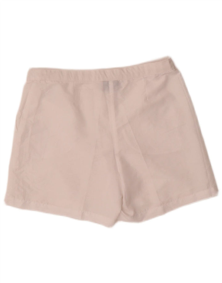Lotto Pantalones Cortos Casuales Mujer W28 Mediano Blanco