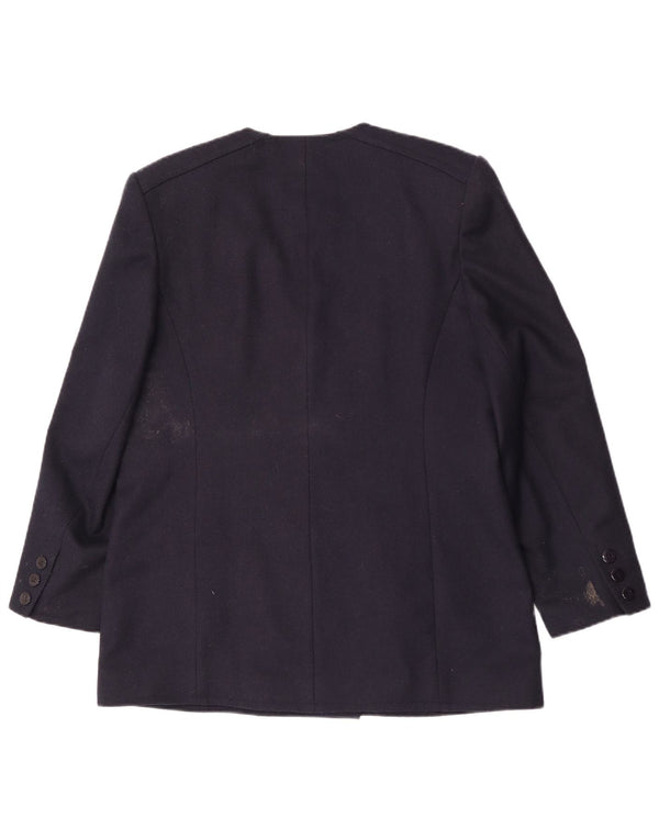 Windsmoor Chaqueta tipo blazer con doble botonadura para mujer UK 46 Grande Azul marino