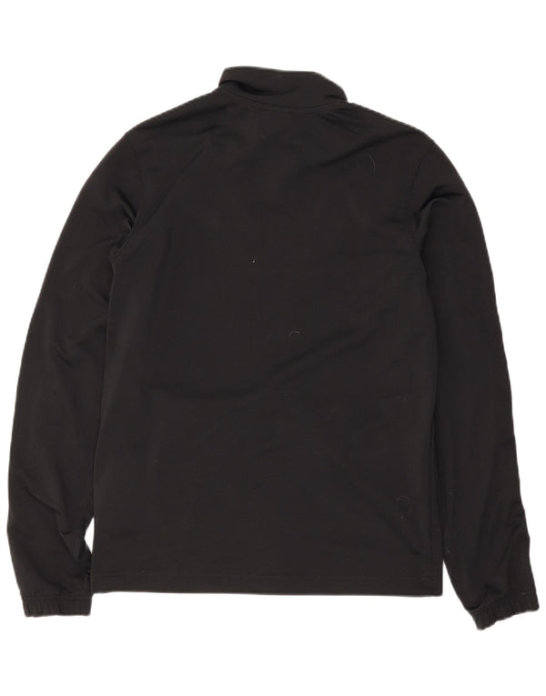 Nike Mens Chándal Top Chaqueta Pequeña Poliéster Negro