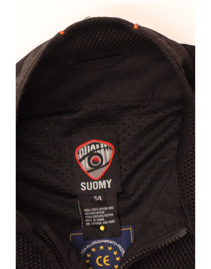 Suomy Chaqueta gráfica para hombre IT 54 2XL Nylon negro