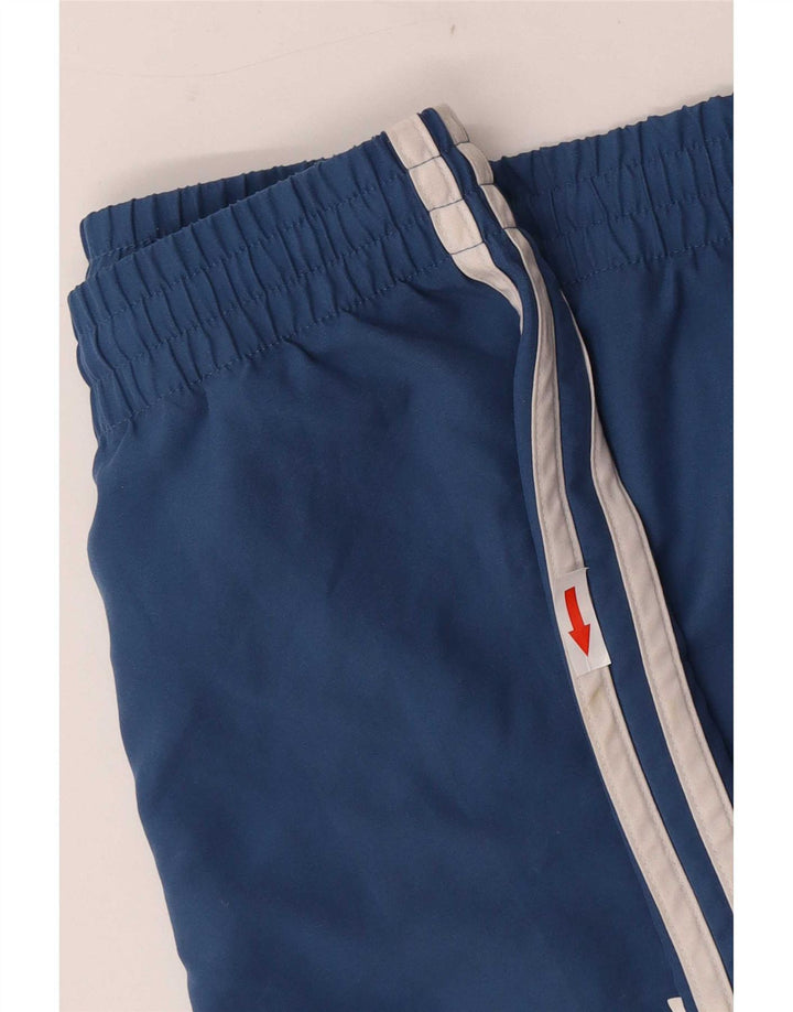 Adidas - Pantalones cortos deportivos para hombre, poliéster azul grande