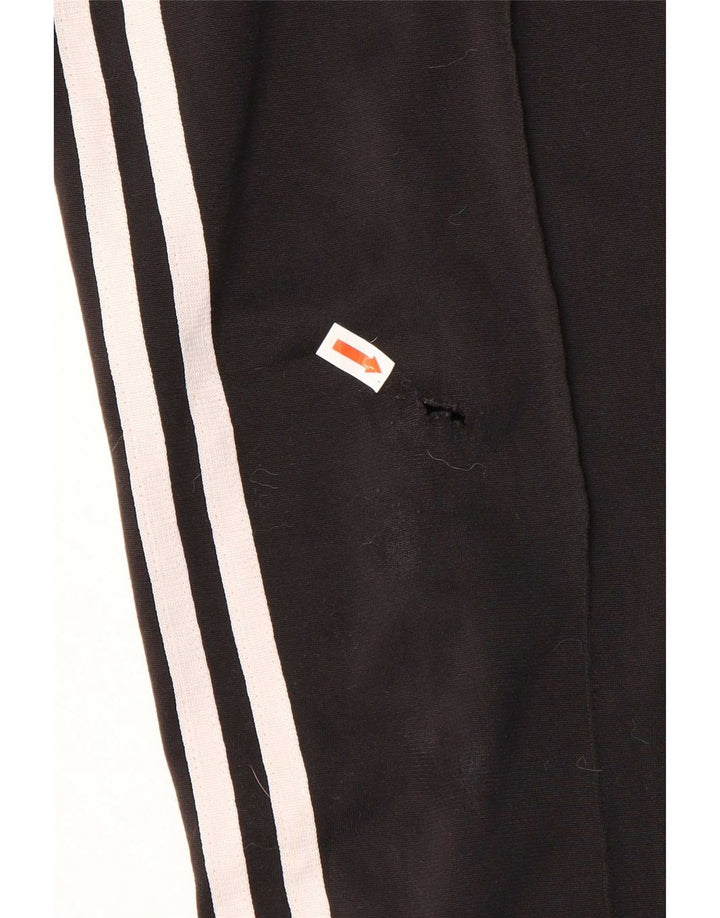 Adidas Pantalones de chándal para mujer UK 44 Grande Poliéster negro