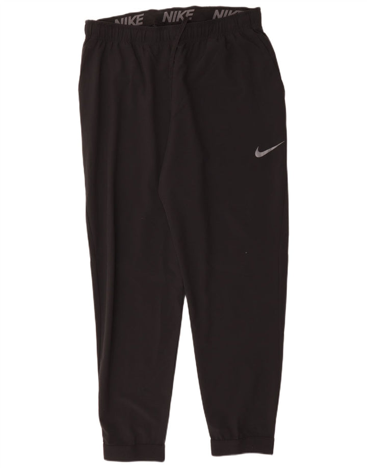 Nike Hombre Dri Fit Chándal Pantalones Joggers XL Negro Poliéster