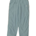 Adidas - Pantalón cortavientos para mujer (talla 40), color azul medio, poliéster