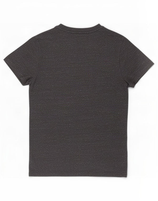 Superdry Camiseta para hombre Top Small de algodón moteado gris