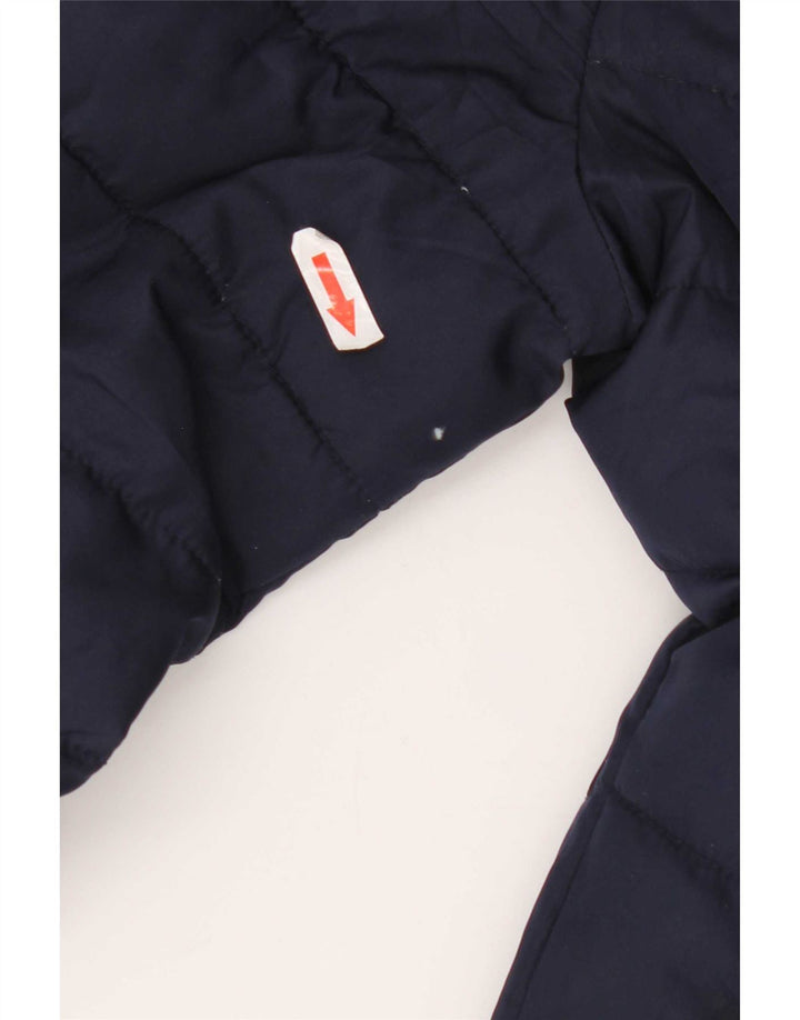 Gap Chaqueta acolchada para mujer UK 44 Mediana Azul marino Poliéster