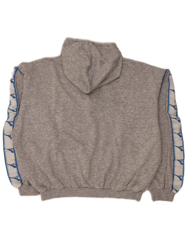 DIADORA Jersey con capucha y gráfico extragrande para mujer UK 40 Gris medio