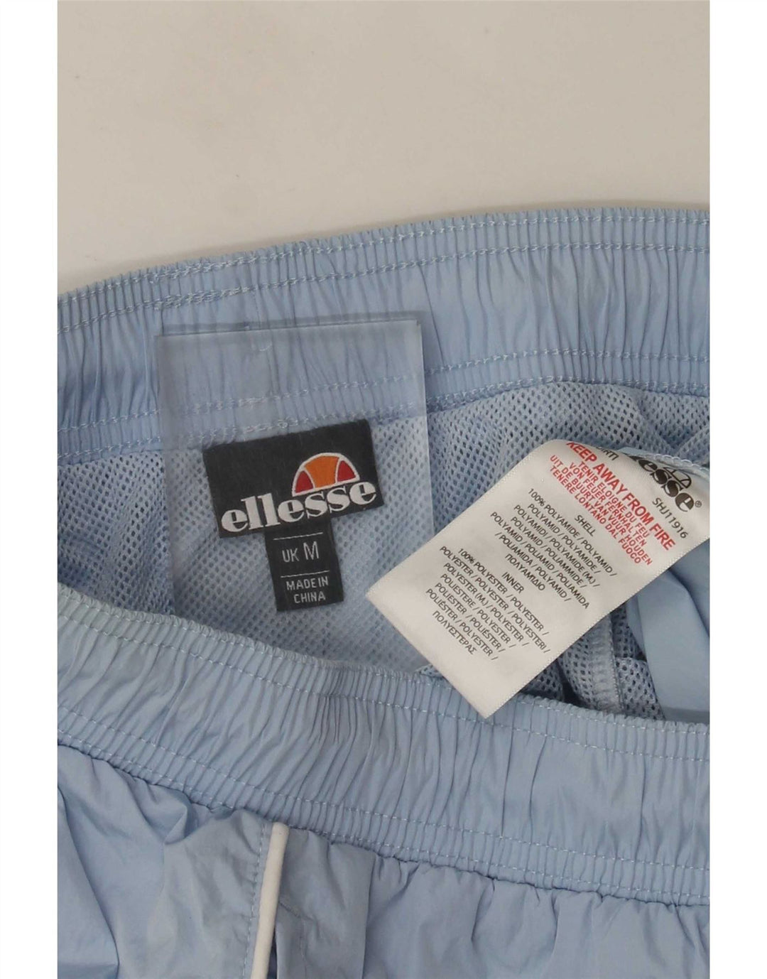 Pantalones cortos deportivos para mujer Ellesse UK 44 Poliamida azul medio