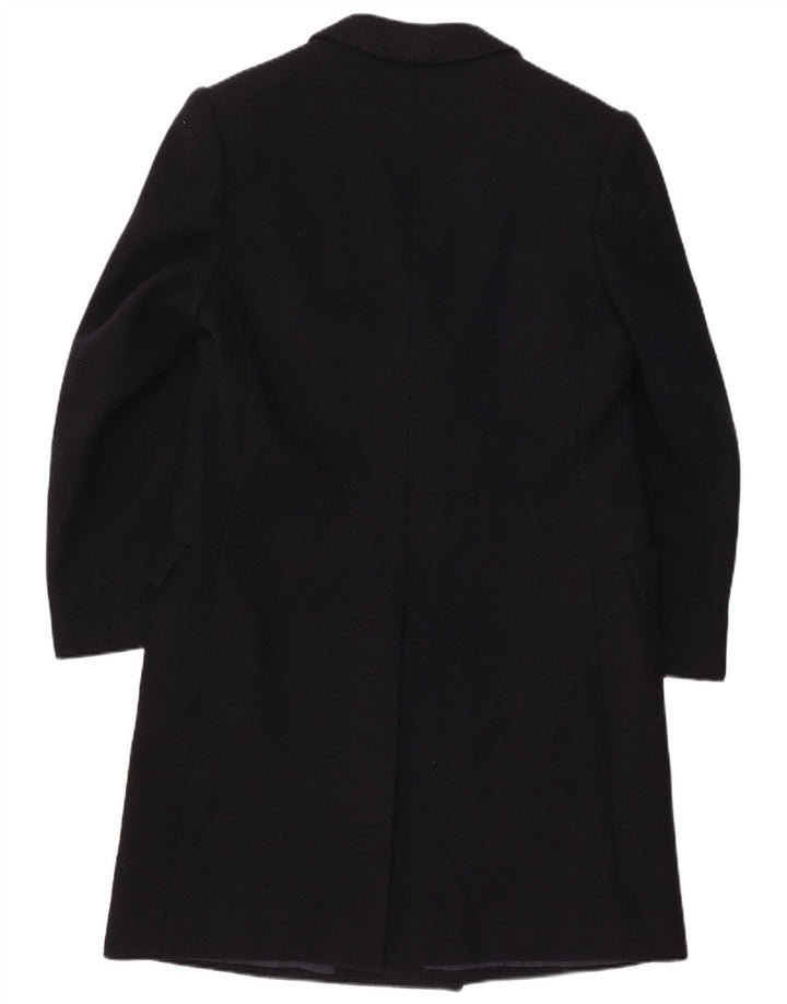 Carlo Bardelli Abrigo cruzado para hombre UK 36 Small Azul marino