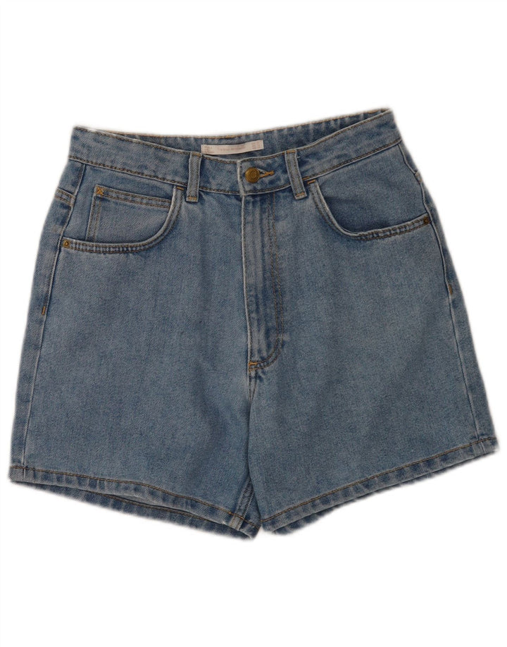 Zara Mujer Trafaluc Pantalones Cortos De Mezclilla EU 38 Small W28 Azul