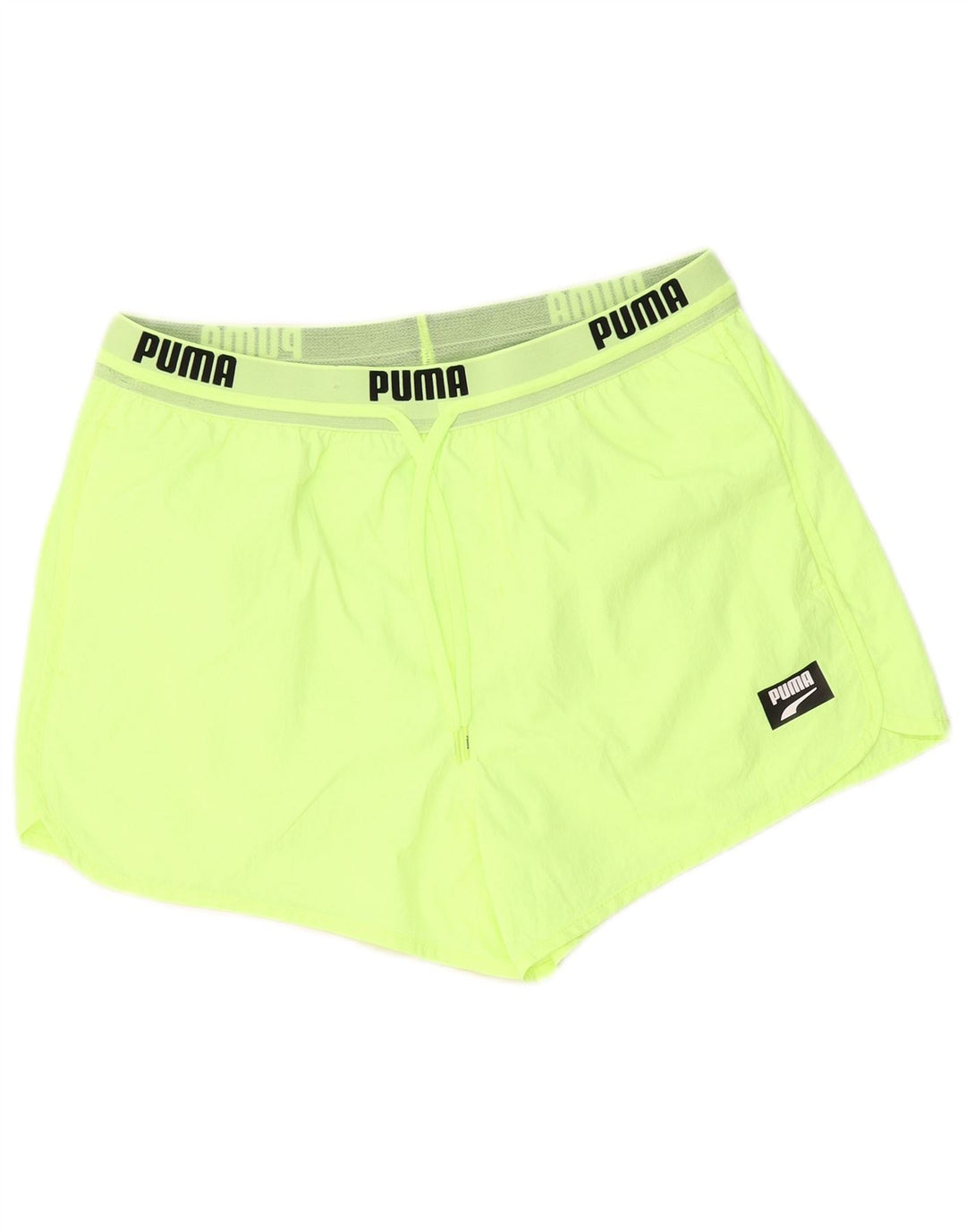 Pantalones Cortos Deportivos Gráficos De Poliamida Verde Medio Hombre
