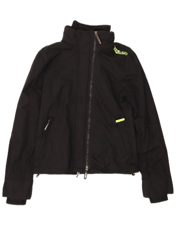 SUPERDRY Chaqueta cortavientos The Windcheater para mujer UK 40 Medium Black