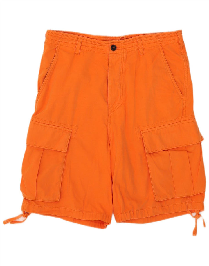 Pantalones cortos tipo cargo para hombre de French Connection W32 Algodón naranja mediano