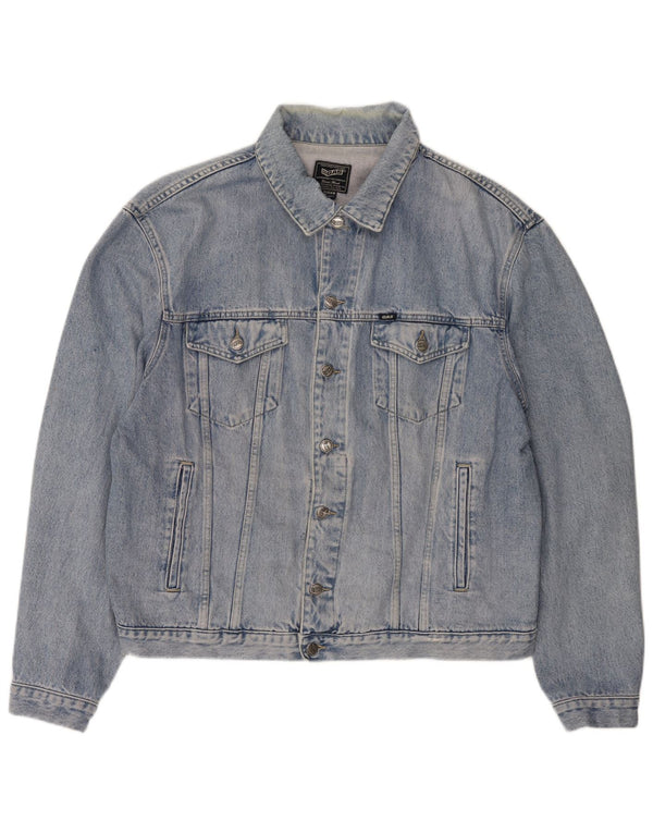 Chaqueta Vaquera Gas Hombre 2XL Algodón Azul