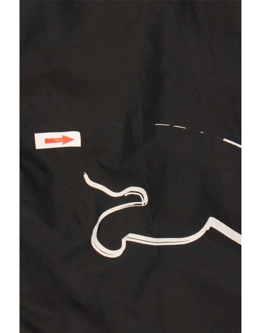 Puma Pantalones De Chándal Gráficos De Poliamida Negro Mediano Hombre