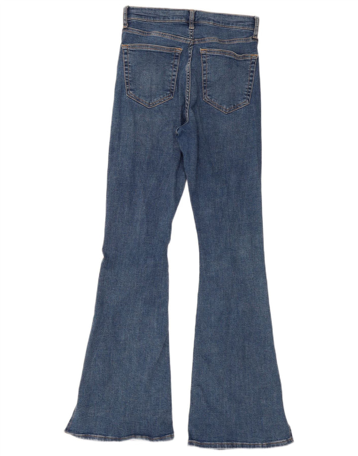 Vaqueros Acampanados Mujer Topshop W28 L32 Algodón Azul