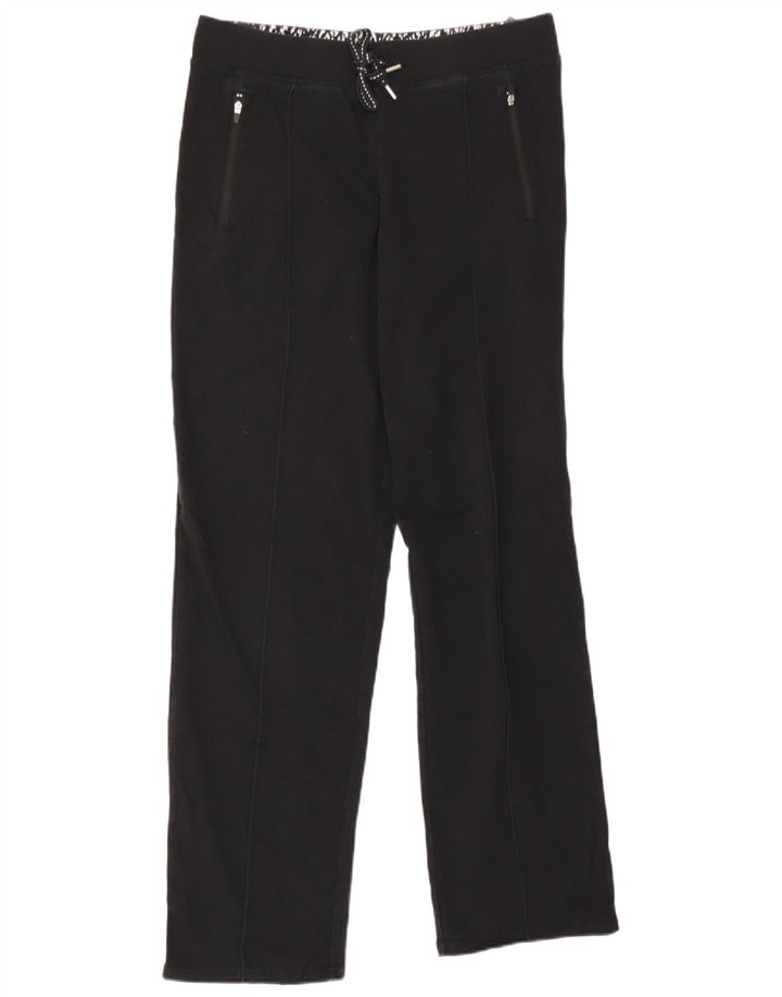 Marks & Spencer Pantalones de chándal para Mujer UK 10 Small Black Cotton