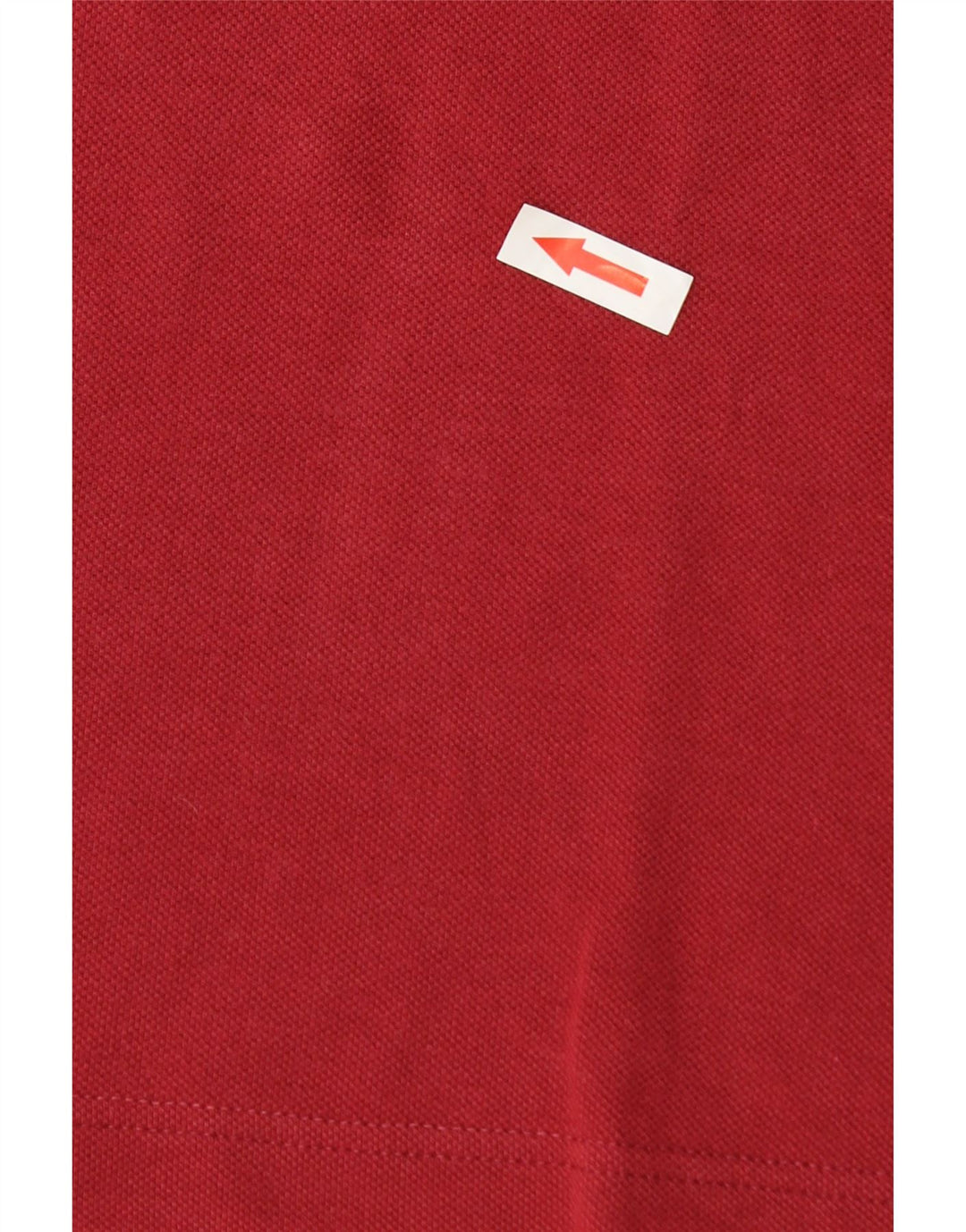 Fred Perry Polo Para Hombre Grande Algodón Borgoña