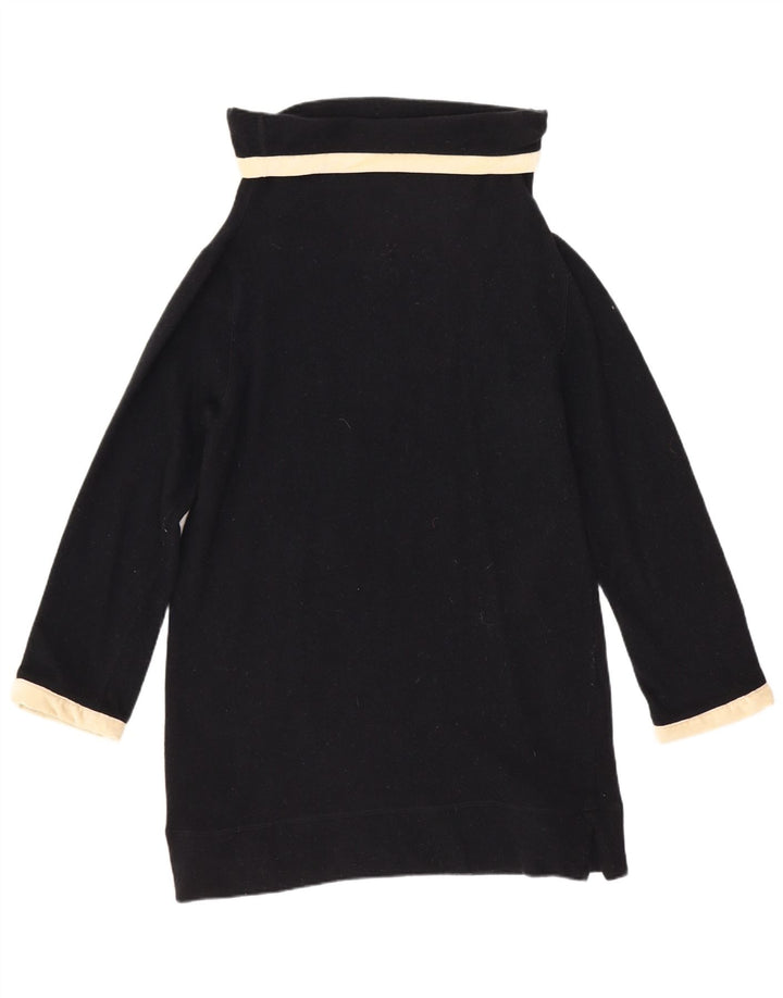 Fay - Jersey con cuello vuelto para mujer, talla 40, talla grande, color azul marino