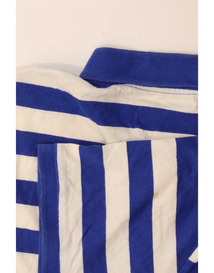 Polo Penguin De Corte Regular Para Hombre De Algodón A Rayas Azul Medio
