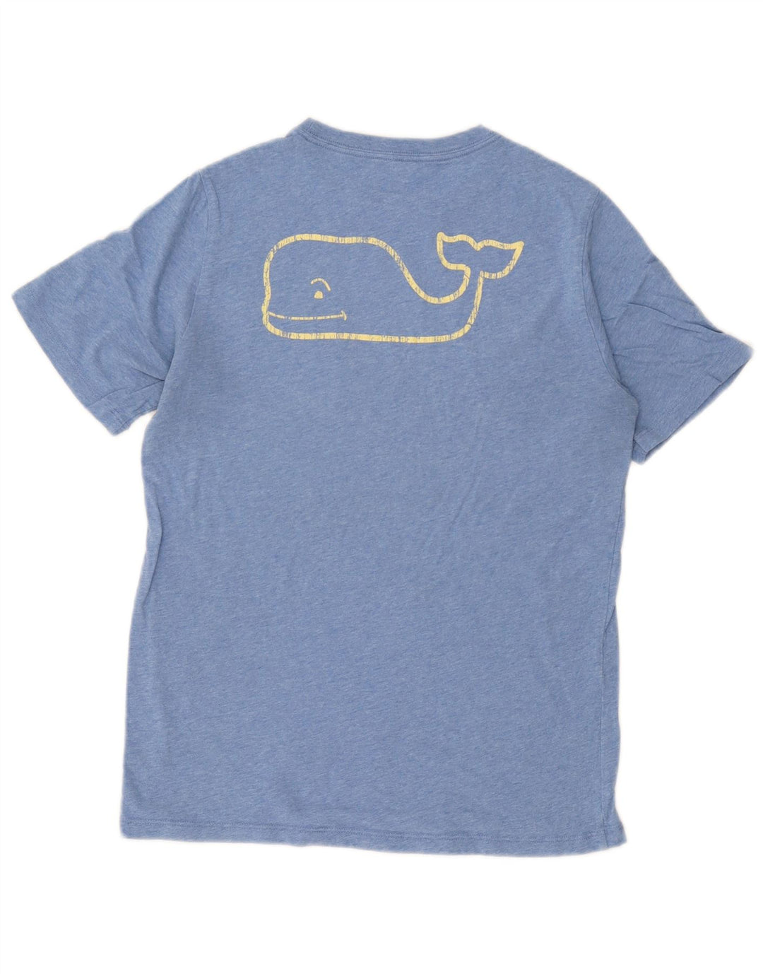 Vineyard Vines Camiseta gráfica para mujer Top grande de algodón azul