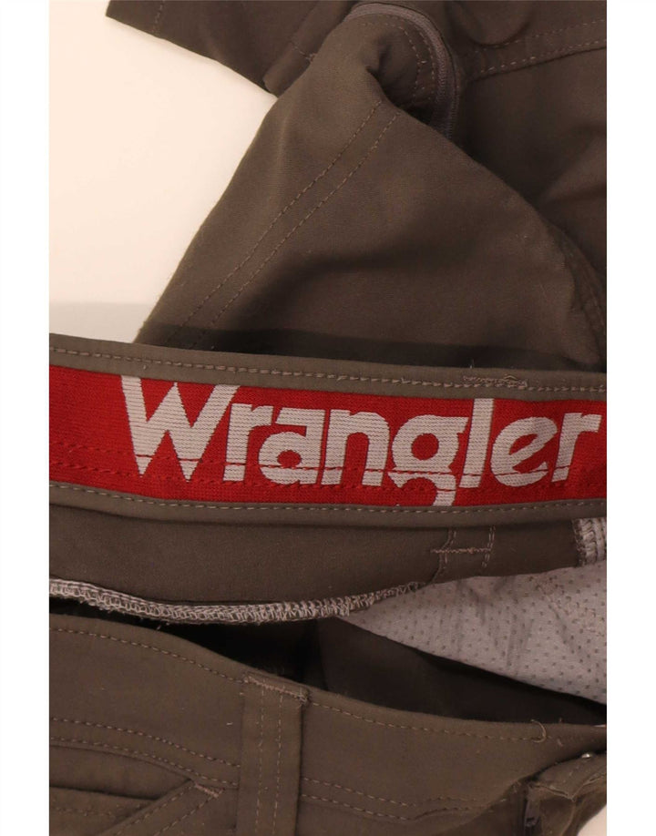 Pantalón Cargo Recto Para Hombre Wrangler W32 L32 Nylon Caqui