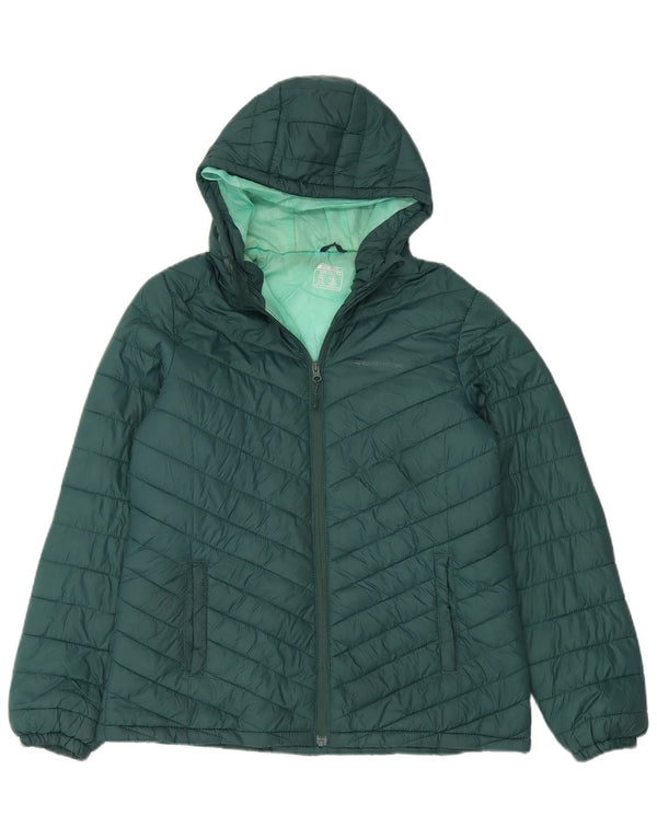 Chaqueta acolchada con capucha para mujer Mountain Warehouse UK 44 Grande Poliamida verde