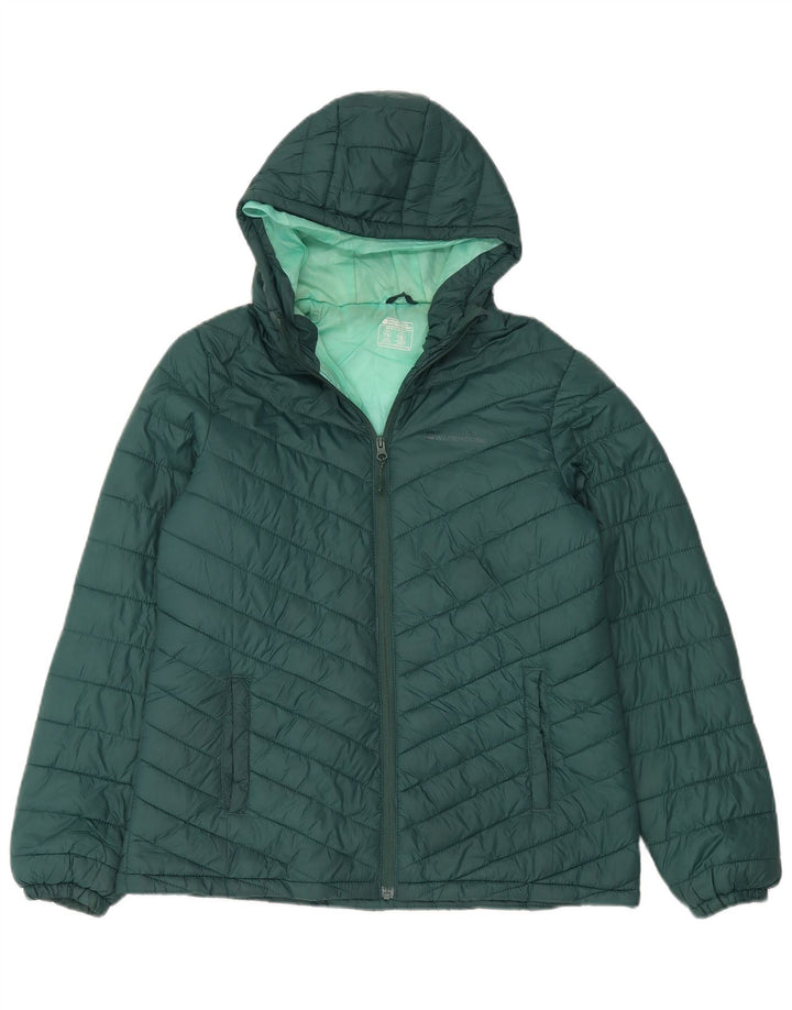 Chaqueta acolchada con capucha para mujer Mountain Warehouse UK 44 Grande Poliamida verde