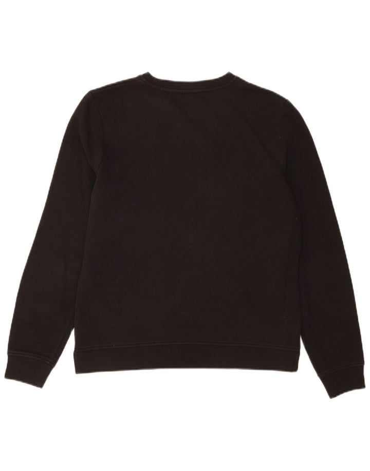 Tommy Hilfiger Hombre Sudadera Jumper Small Negro Algodón