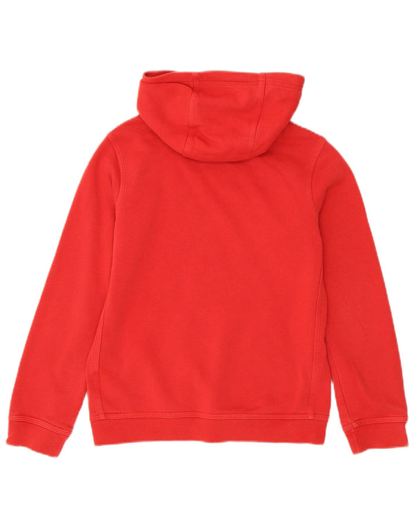Nike - Sudadera con capucha para niño (10-11 años, tamaño mediano), color rojo