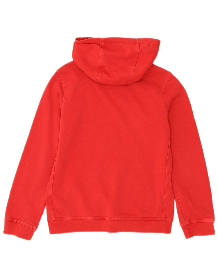 Nike - Sudadera con capucha para niño (10-11 años, tamaño mediano), color rojo