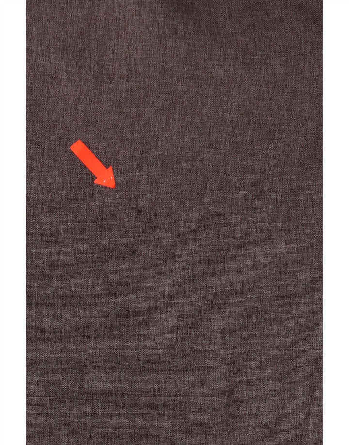 Dockers Abrigo acolchado con capucha para hombre UK 38 Poliéster gris medio