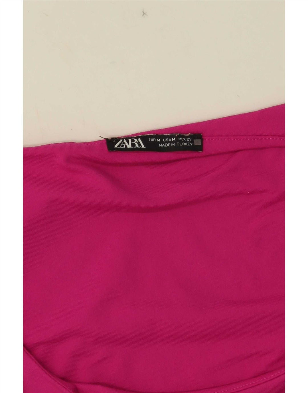 Zara Mujer Chaleco Top UK 42 Medio Rosa