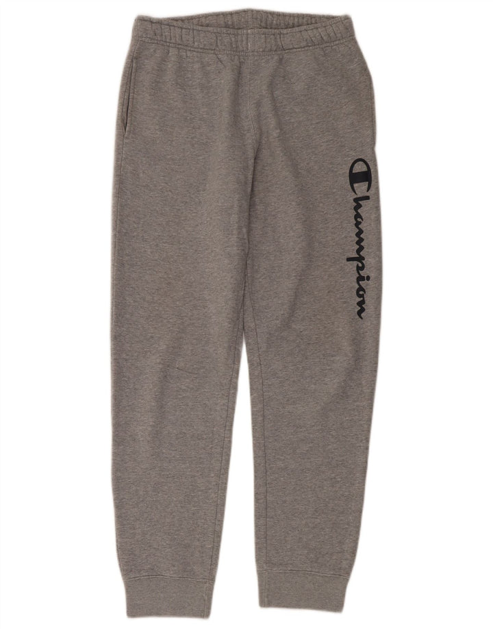 Champion Pantalones De Chándal Gráfico Joggers Gris Medio