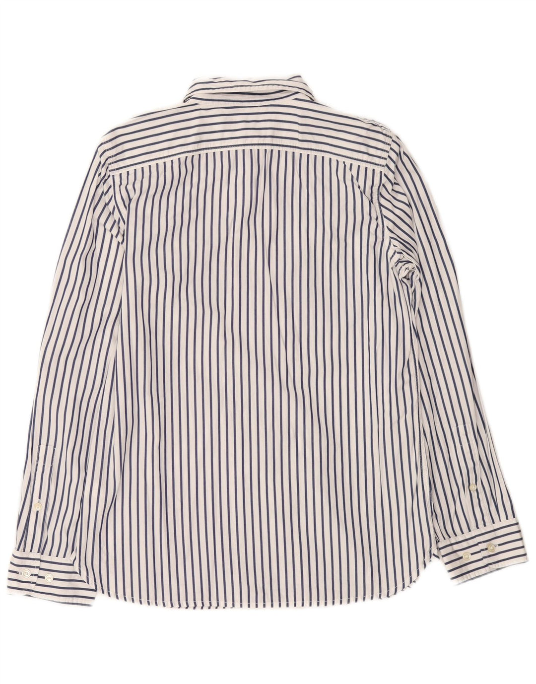 RALPH LAUREN Camisa para mujer Reino Unido 14 Algodón a rayas blancas medianas