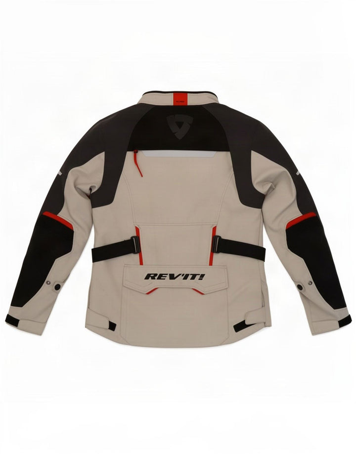 Rev'it Mens UK 36 Pequeño Gris Colorblock Poliéster