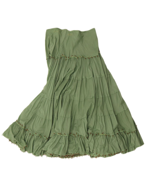 Pinko Falda Escalonada De Cintura Alta Para Mujer Pequeña W30 Verde