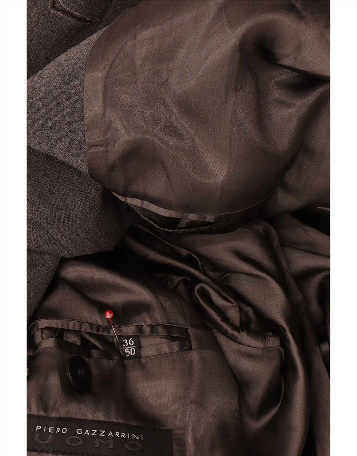 Gazzarrini Abrigo para hombre IT 50 Grande Gris