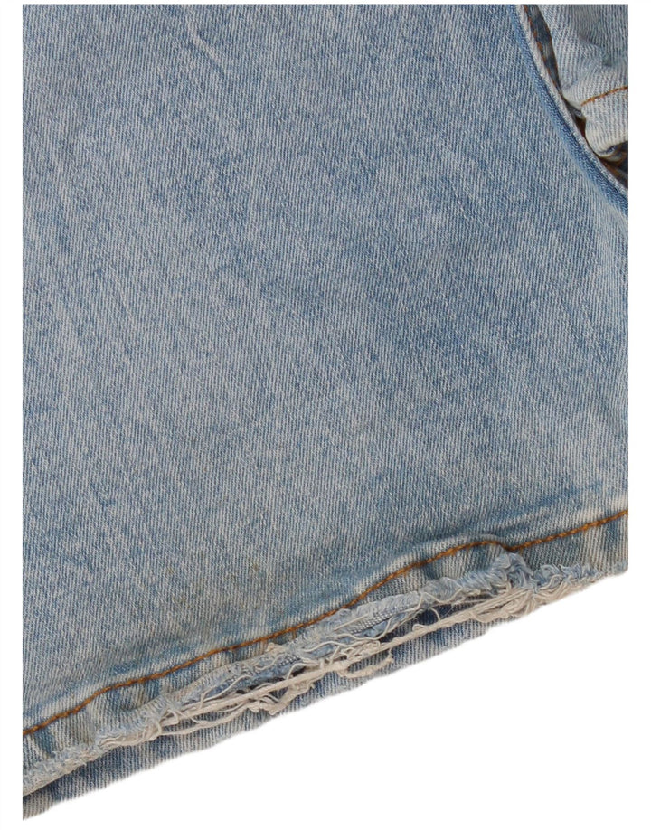 Zara Jeans Acampanados Para Mujer EU 38 Small W28 L33 Algodón Azul