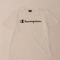 CHAMPION Mens Graphic T-Shirt Top Large White Cotton Vintage Champion and Second-Hand Champion from Messina Hembry 