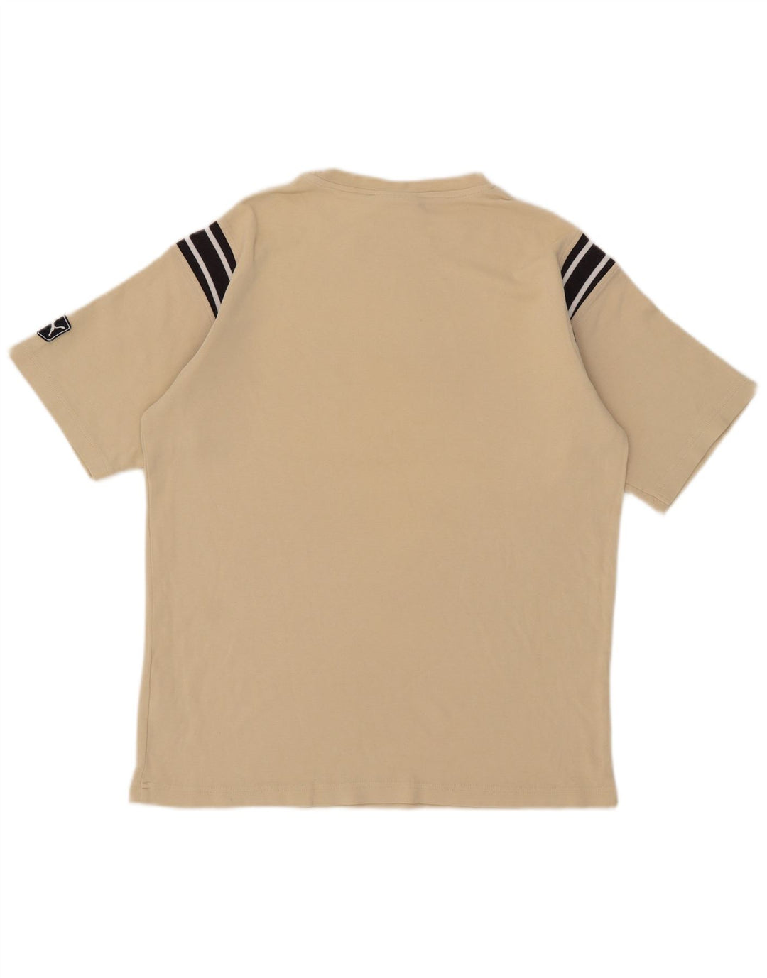 Camiseta Puma Hombre Graphic Top Algodón Beige Medio